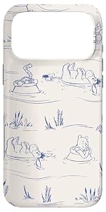 Hülle für iPhone 17 Pro Max Disney Winnie the Pooh and Friends Hunny Pots Down the River