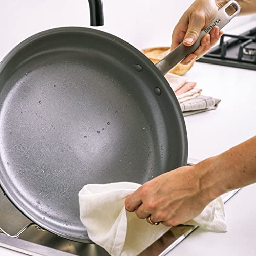 GreenPan Chatham Hard Anodized Healthy Ceramic Nonstick, 10" Frying Pan Skillet, PFAS-Free, Dishwasher Safe, Oven Safe, Gray by GreenPan - Image 7