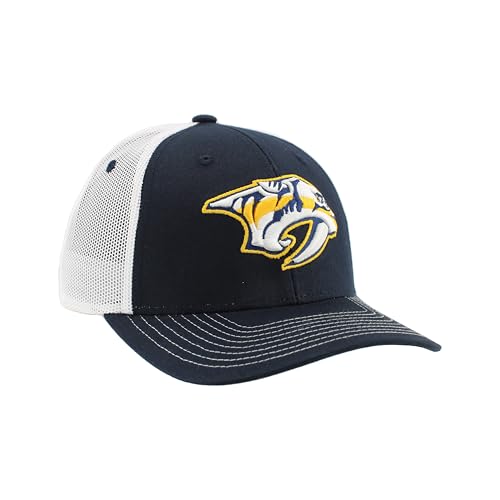Image of ZHATS NHL Unisex-Adult NHL Officially Licensed Adjustable Snapback Hat Dakota Icon Team Color