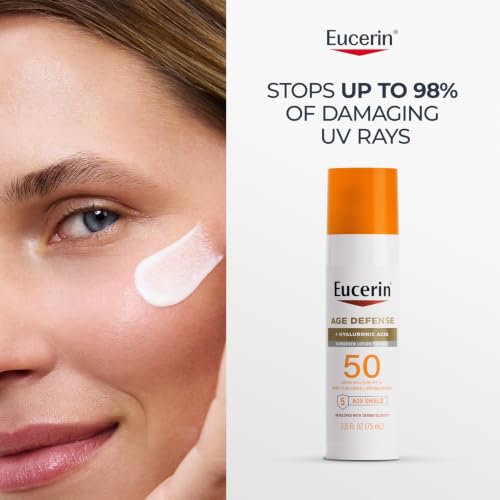 Eucerin Sun Age Defense Face Sunscreen Lotion SPF 50, 2.5 FL OZ - image 5