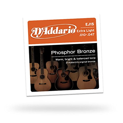 D'Addario (__I) Phosphor Bronze / EJ15 GNXgCg AR[XeBbNM^[ ȂQZbg