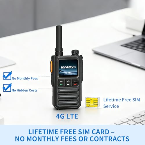 image for KaYoTom Radios Lifetime Free Rapid GPS Unlimited Range Global Walkie T