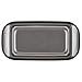 Rachael Ray Bakeware Meatloaf/Nonstick Baking Loaf Pan with Insert, 9 Inch x 5 Inch, Gray