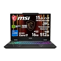 Amazon.co.jp: MSI Gaming Laptop Cyborg 15 GeForce RTX 5060 Core 7