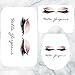 Produktbild Stilvolle Rose Gold Glitter   Matte für Toiletten Make-up Wimpern Badezimmer Matte Set 3PCS Bad Dusche Zimmer Teppich Teppichabdeckung - J, 40x60cm 3PCS