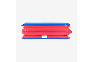 Nap Mat for Rest or Play: Red and Blue KinderMats for Kids
