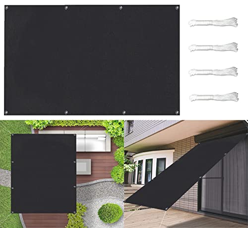 Voile d'Ombrage Étanche Polyester au Balcon en Été - 2