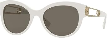 Versace VE4389 Sunglasses - 314/3 White/Brown - 55mm