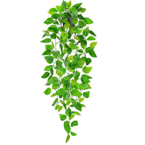 Der Rose 34-inch Faux Pothos Hanging Plant - Indoor/Outdoor