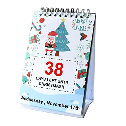 lefeindgdi Calendrier de l'Avent 2021 - Personnage de vacances - Décoration de maison ou de bureau Cover