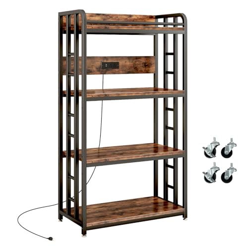 METYERRY Adjustable 4-Tier Heavy Duty Kitchen Baker's...
