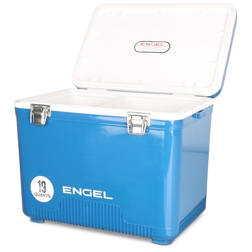 Image of Engel 19qt Leak-Proof, Air Tight, Drybox Cooler and Small Hard Shell Lunchbox for Men and Women
