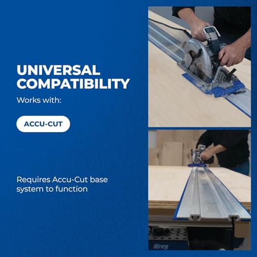 Kreg KMA2750 Accu-Cut Expansion Pack - For Circular Saw Track - Adds 50" Cutting Length - Compatible with Accu-Cut (KMA2700) - Track Guide Rail - Woodworking Tools - Professional-Grade by Kreg - Image 6