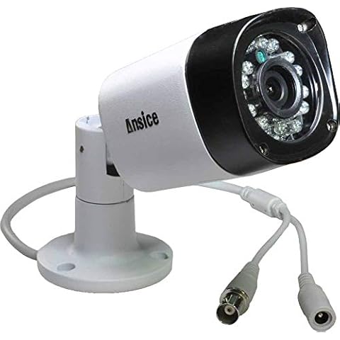 Wide Angle 3.6mm 1000TVL CMOS With IR-CUT Bullet Security Camera CCTV Home Surveillance Outdoor IR Bullet Day Night 24 Infrared LEDs with Bonus Blacket Cover