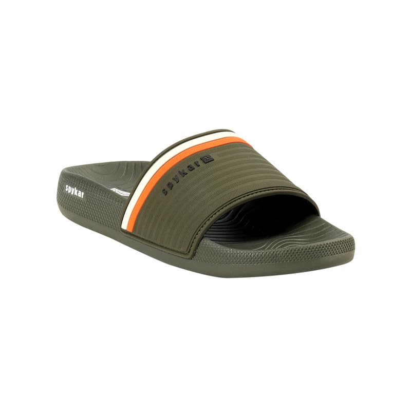 Spykar Men Olive Slider (B0D738CQM4) Amazon Price History, Amazon Price Tracker