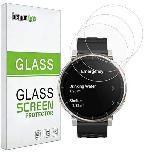 Verre trempé Amazfit Active 3 Premium 9H anti-rayures | Protection écran