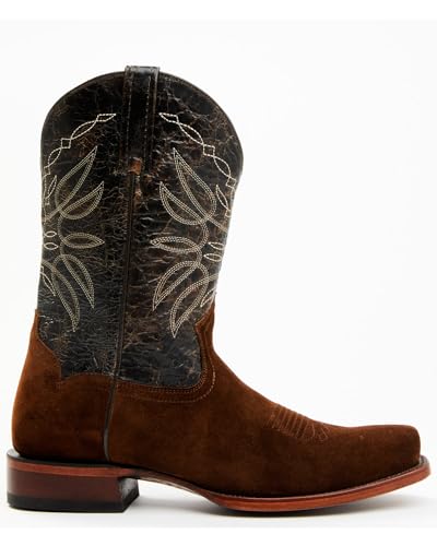Men's 11" Pancho Roughout Western Boot Square Toe - Rc10652