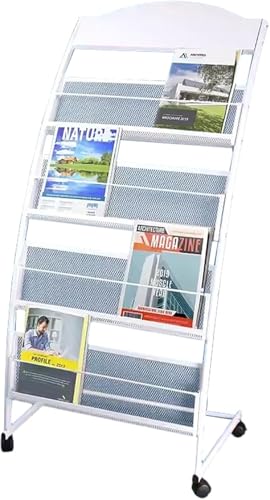 Supports de rangement de documents portables en métal robuste - 2