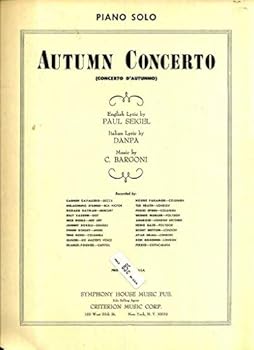 Sheet music Autumn Concerto Book