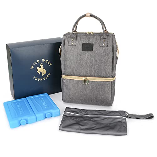 Image of Breast Pump Backpack (New Dark Grey)