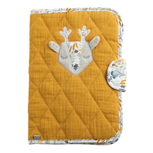 Protège carnet de sante bébé | Accessoire bébé | Collection Promenons-nous | Housse carnet de santé | Cadeau naissance | Sauthon