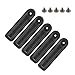 Leapiture 5Pcs Universal Radio Dust Cover Headphone Cover Radio Dust Protector Radio Dust Protector Black Durable for UV9R UV9RPlus UVXR