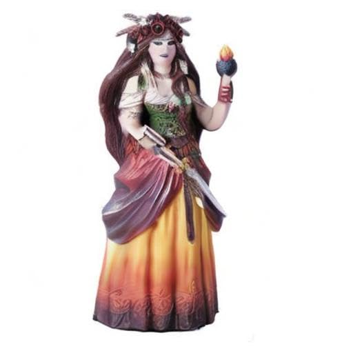 Estatua de la Diosa Celta Brigid miniatura 2