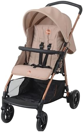 Carrinho de Bebê Lui-Mon Amour até 15 Kg Bege Burigotto