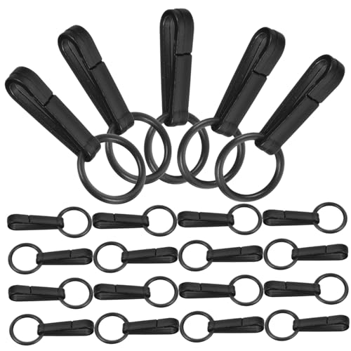 JOINPAYA 100stücke Bauhelmhaken Aus Kunststoff Leicht Montierbarer Zeltzubehörhaken Sicherheits-bauhelmhaken Für Stirnlampenhaken Außenscheinwerferhaken Arbeitszeltzubehörhaken Für