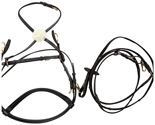 HKM Unisex Trensen-584791000644 Trensen, Schwarz, Vollblut EU