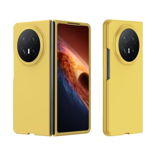 For Honor Magic V6 �P�[�X�A���h�~�n�[�h PC �t�����X�����ی�J�o�[�A�����F�� Magic V6 �d�b�P�[�X�p�y�ʃf�U�C��(Yellow)