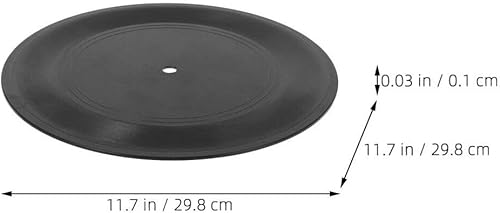 Miniatura 7 de DEARMAMY Decoración de pared de disco de vinilo, 4 piezas retro en blanco, carteles estéticos de 12 pulgadas, adorno de disco de vinilo falso de los