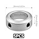 Mbsomnus 5 Stück Stellringe 16mm Klemmring ID 16mm AD 26mm Breite 10mm Stellringe Welle für Rad Axle Getriebe CNC-Maschinen