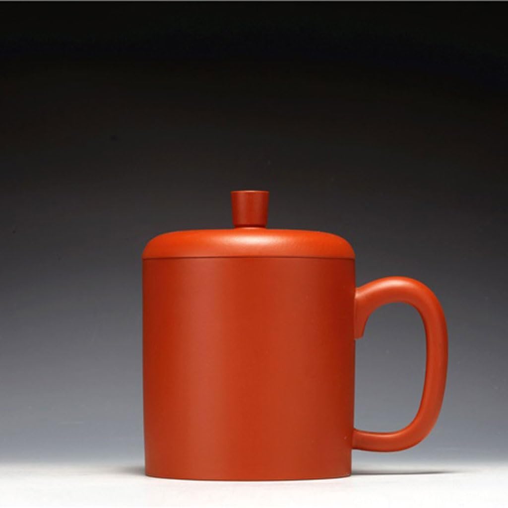 Tasse à thé Tasse à café Tasse de Sable Violet Tasse Faite à la Main avec Couvercle Tasse à thé Tasse à Eau 370ML Filtre à thé Tasse de Cuisine Tasses à thé réutilisables