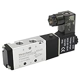 magnetventil 1/2 edelstahl Wirkungsbereich: 12 mm². Heschen Elektro-pneumatisches Magnetventil 4V110-06, 24 V DC, 6,3 W, PT1/8, 5-Wege, 2 Positionen, CE-zertifiziert