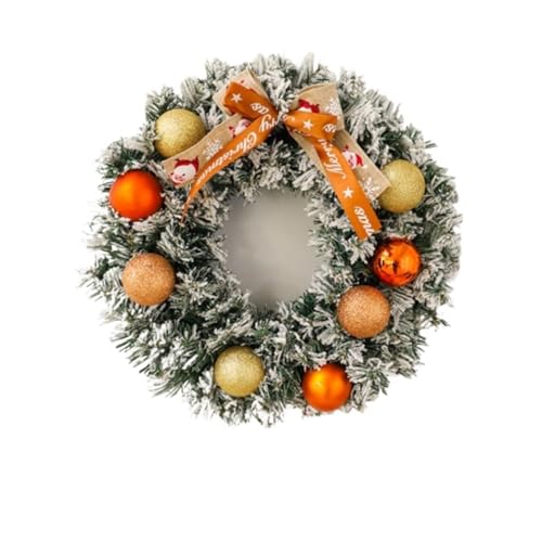 Guirlande de Noël pour porte d'entrée créant une ambiance festive à la maison