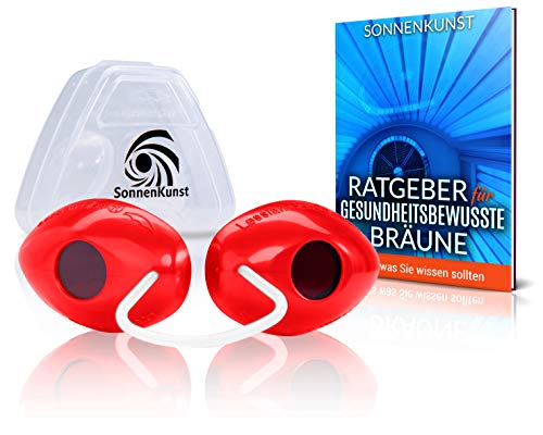 Sonnenkunst® Lunettes de protection solaire de qualité supérieure - Concept amélioré [2024] - E-book et boîte de rangement incluses - Lunettes UV pour...