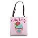 Cake Decorator Baker Bag for Her Pink Cupcake Pastry Chef Tote Bag