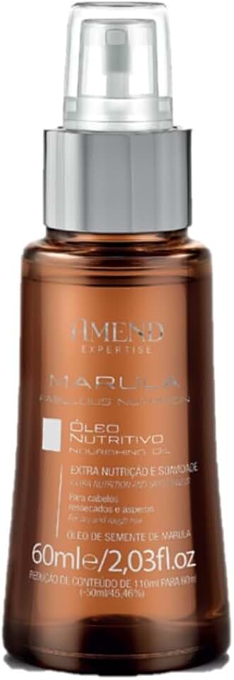 Óleo Nutritivo Amend Expertise Marula Fabulous Nutrition Proteção e Hidratação 60ml