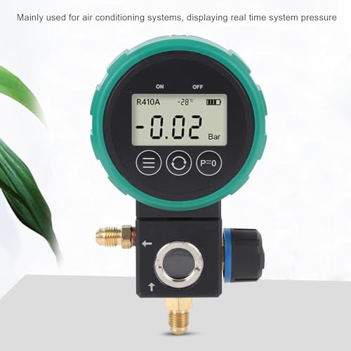 Manifold digital HVAC con control de válvula de bola y sensor de alta precisión para instalación y mantenimiento de sistemas de aire acondicionado miniatura 4