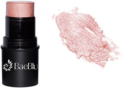 BaeBlu Organic Cheek Tint, 100% Natural Vegan Gluten-Free Cream Blush Stick, Made in USA, Moscato