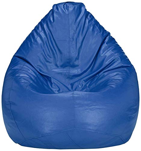 HC Cover Bean Bag Cover Recliner Bean Bag Cover Organizing Storage Water Resistant Furniture for Kids and Adults Color Royal Blue Size XXXL ( 46 X 28 ) Inches