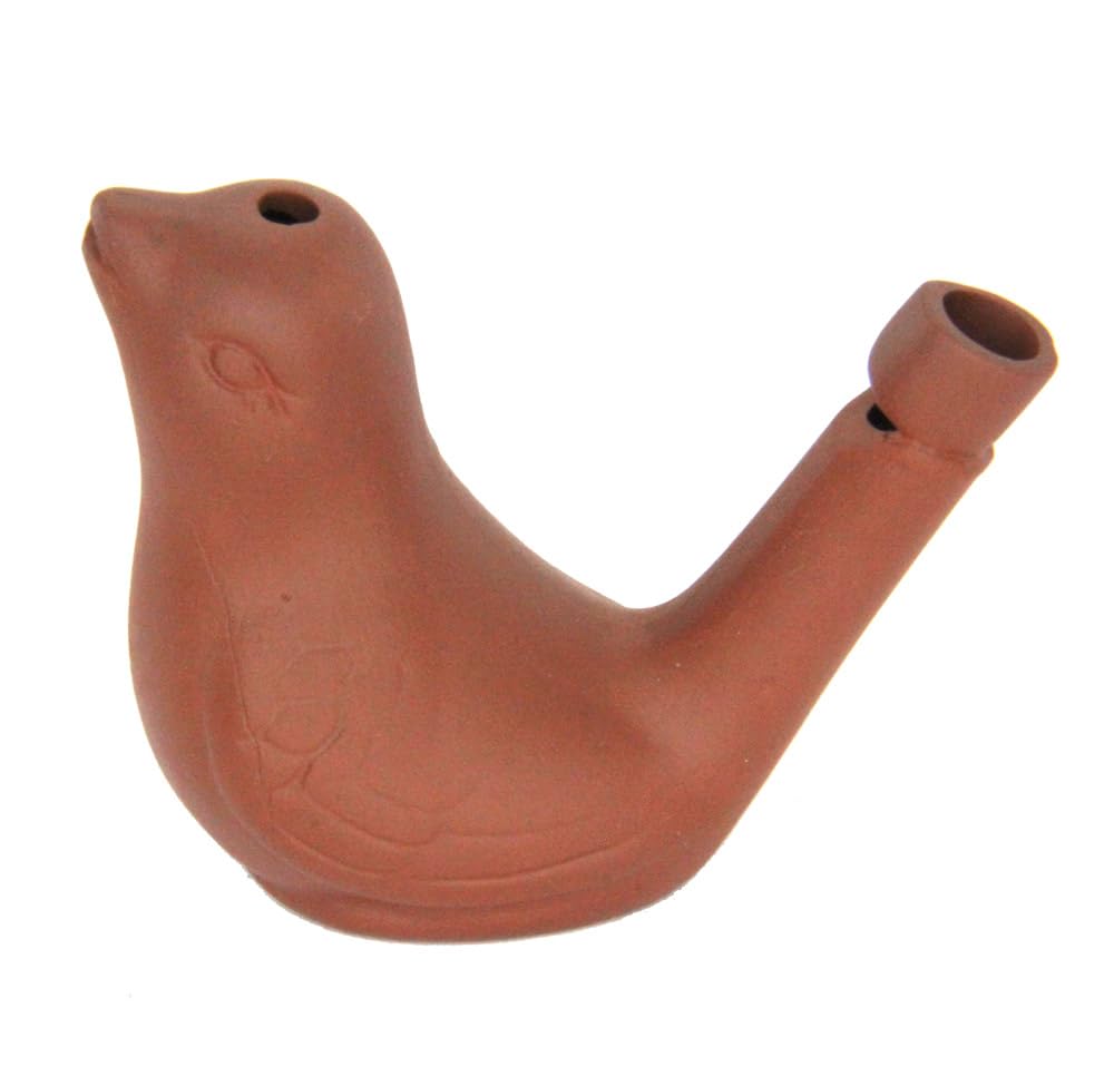 Sol Expert Vogelwasserpfeife, 12er Set, Ton, Braun, Kindermusikinstrument