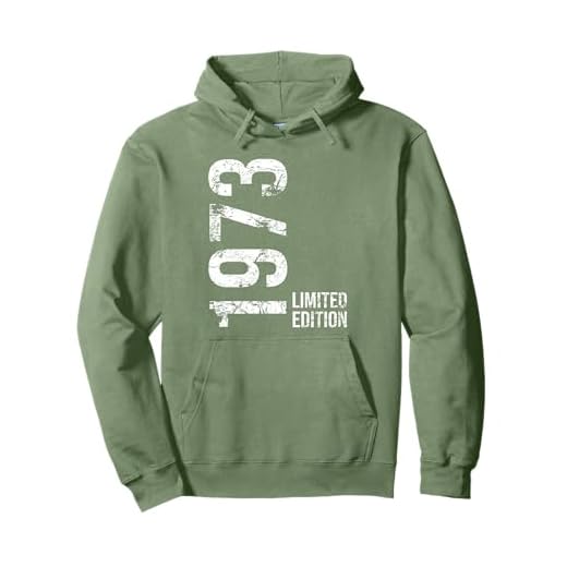 50 cumpleaños 50 años hombre mujer retro vintage 1973 regalo Sudadera con Capucha