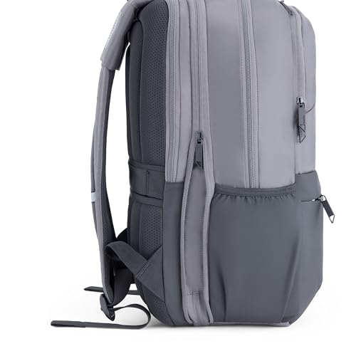 Image of American Tourister Segno 4.0 | 30 Ltrs | 3 Compartments | Bottle Pocket | Ergonomic Padded Back Panel & Shoulder Straps | Laptop Backpack | 1 Year International Warranty | Grey