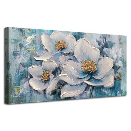 Acocifi Floral Wall Art Canvas Art Wall Decor, Large Wall