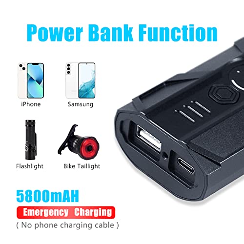 Electric Bike Bell+4000 Lumen Bike Light #TOP2