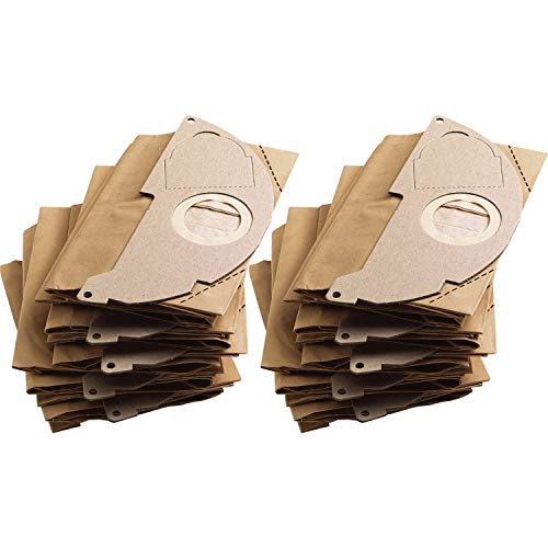 Kärcher 6.904-322.0 Paper Filter Bags, Pack of 2 (2 x 5 Pieces)