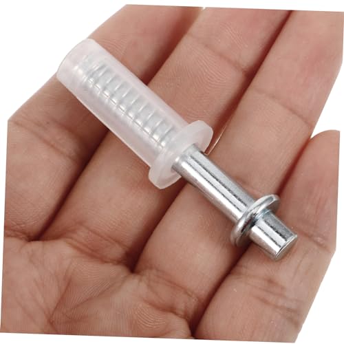 Kit de Herrajes para Puertas Plegables 4 Piezas Duraderas Pivotes Superiores para Puertas de Clóset Fácil Instalación Reparación de Puertas Plegables Compatible con Puertas Correderas miniatura 6