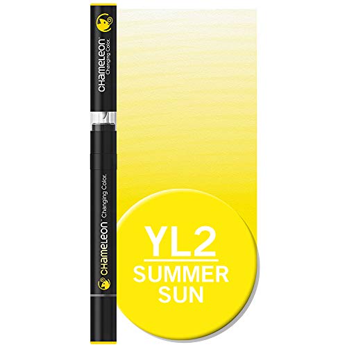 Chameleon Art Products, Chameleon Pen, Summer Sun YL2, One Pen Two Nibs